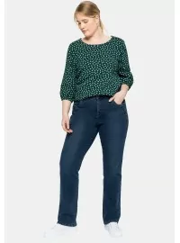 Tiesaus kirpimo Sheego džinsai aukštu juomeniu