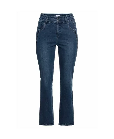 Tiesaus kirpimo Sheego džinsai aukštu juomeniu