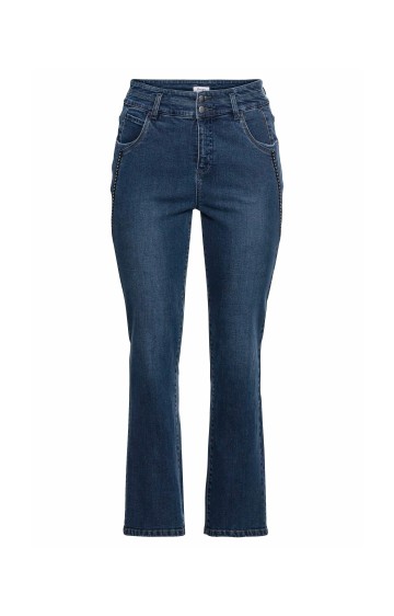 Tiesaus kirpimo Sheego džinsai aukštu juomeniu