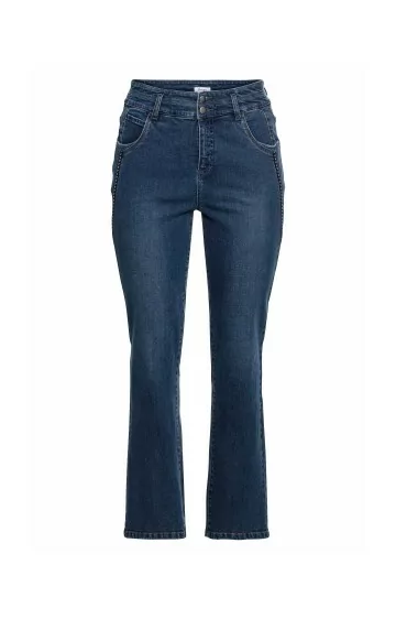 Tiesaus kirpimo Sheego džinsai aukštu juomeniu