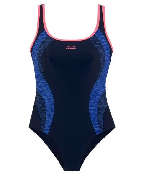 Vientisas VENICE BEACH maudymosi kostiumėlis su formavimo efektu