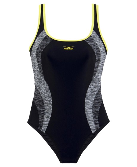 Vientisas VENICE BEACH maudymosi kostiumėlis su formavimo efektu