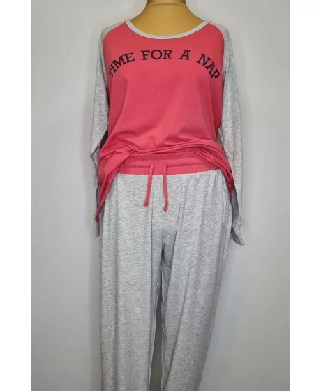 Kontrastingų spalvų Sheego pižama