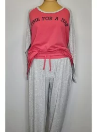 Kontrastingų spalvų Sheego pižama