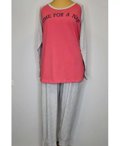 Kontrastingų spalvų Sheego pižama