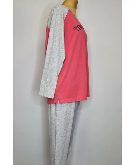 Kontrastingų spalvų Sheego pižama