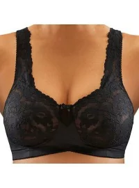 Dessous dessus nėrinių liemenėlė be lankelių