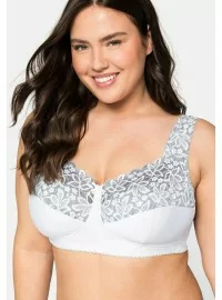 Sheego liemenėlė be lankelių plačiomis petnešomis