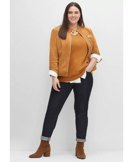 Verstos odos imitacijos Sheego švarkas