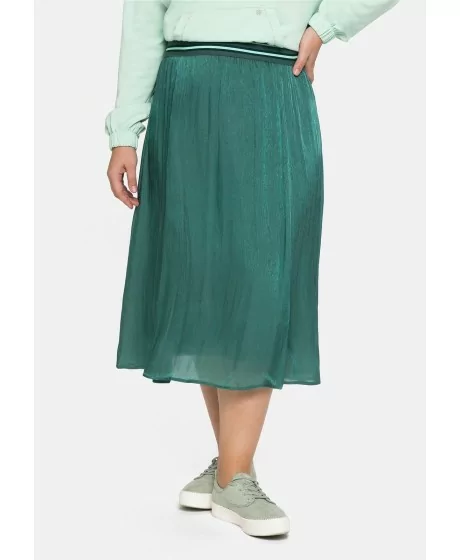 Sheego midi ilgio sijonas elastingu juosmeniu