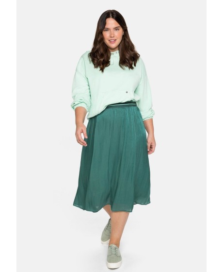 Sheego midi ilgio sijonas elastingu juosmeniu