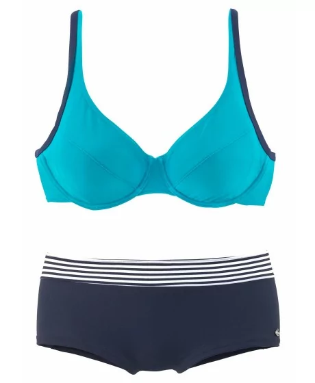 Dviejų dalių s.Oliver maudymosi kostiumėlis su šortukais