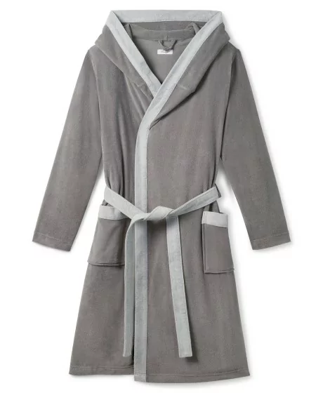 Sheego kilpinis chalatas su gobtuvu