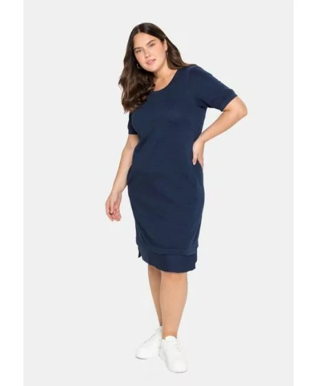 Sheego tvirto trikotažo suknelė