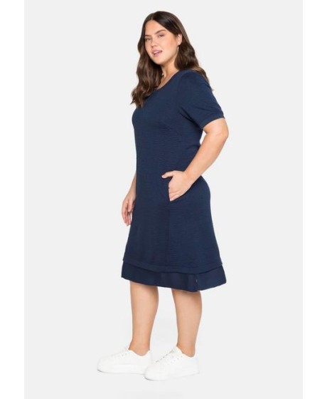 Sheego tvirto trikotažo suknelė