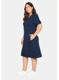 Sheego tvirto trikotažo suknelė