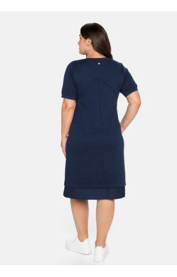 Sheego tvirto trikotažo suknelė