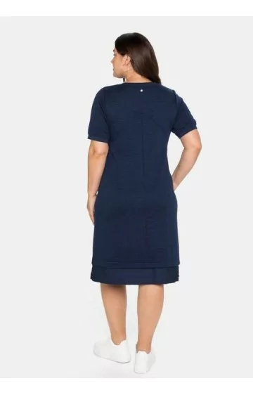 Sheego tvirto trikotažo suknelė