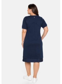 Sheego tvirto trikotažo suknelė