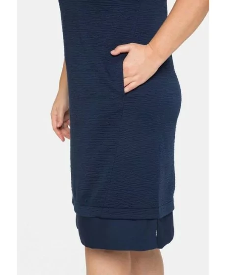 Sheego tvirto trikotažo suknelė