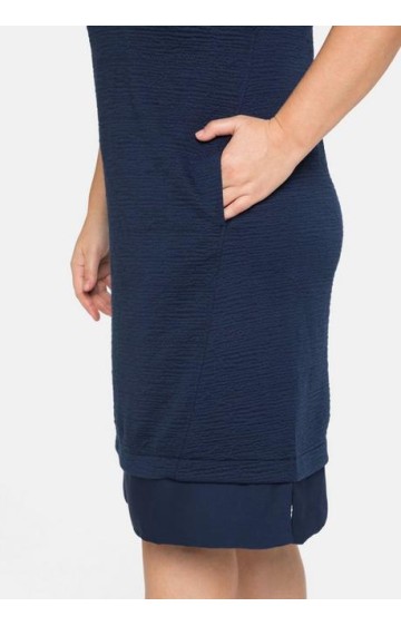 Sheego tvirto trikotažo suknelė