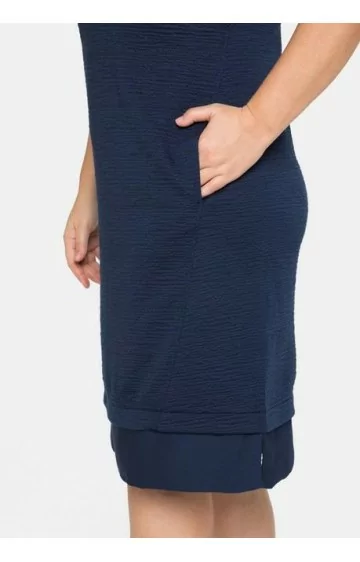 Sheego tvirto trikotažo suknelė