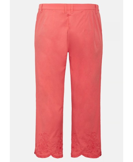 Sheego kapri stiliaus kelnės siuvinėtais galais