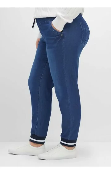 Sheego džinsinės laisvalaikio kelnės Sheego džinsinės laisvalaikio kelnės