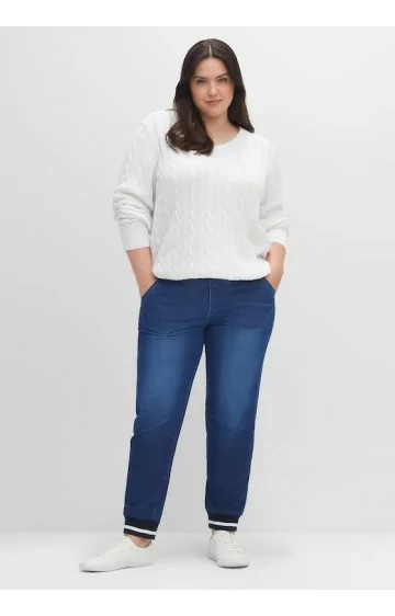 Sheego džinsinės laisvalaikio kelnės Sheego džinsinės laisvalaikio kelnės