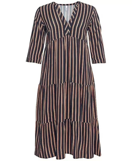 Dryžuota Sheego suknelė