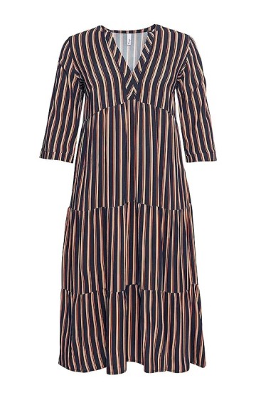 Dryžuota Sheego suknelė