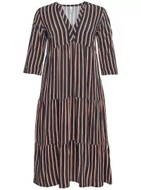 Dryžuota Sheego suknelė