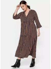 Dryžuota Sheego suknelė