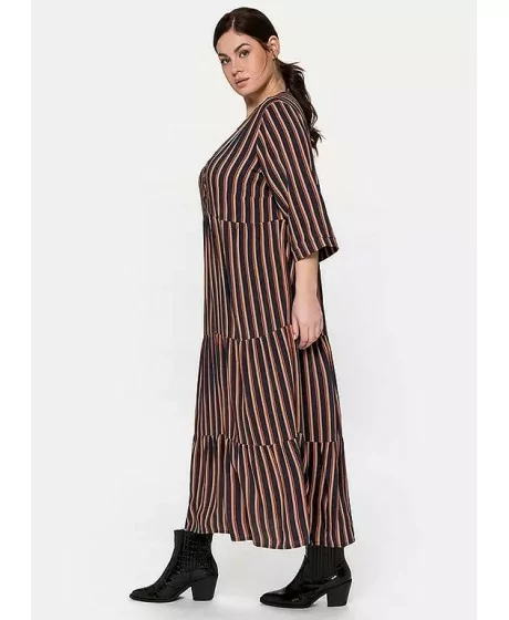 Dryžuota Sheego suknelė