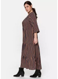 Dryžuota Sheego suknelė