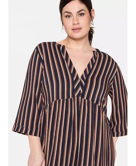 Dryžuota Sheego suknelė