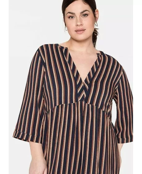 Dryžuota Sheego suknelė