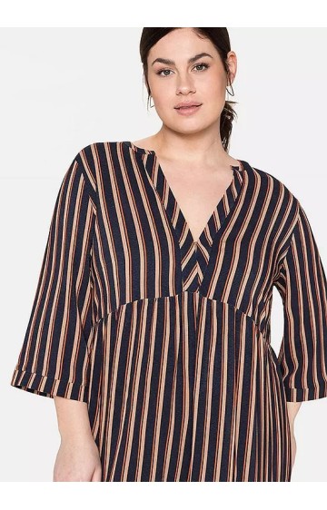 Dryžuota Sheego suknelė