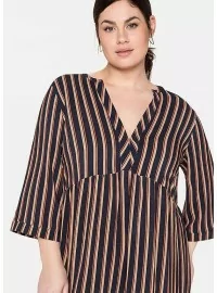 Dryžuota Sheego suknelė