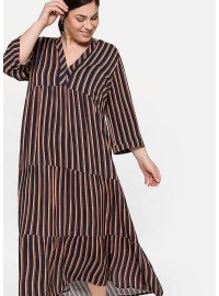 Dryžuota Sheego suknelė