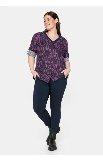 Sheego kelnės su kūno formavimo efektu