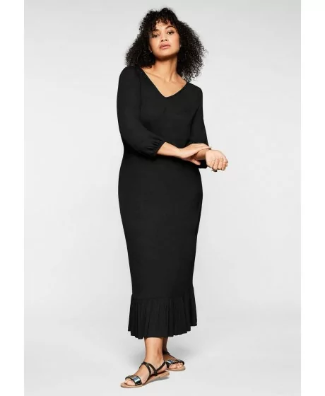 Tiesaus kirpimo Sheego trikotažo suknelė