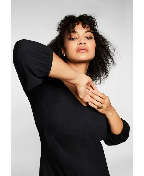 Tiesaus kirpimo Sheego trikotažo suknelė