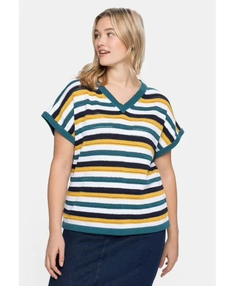 Berankovis Sheego medvilnės megztinis