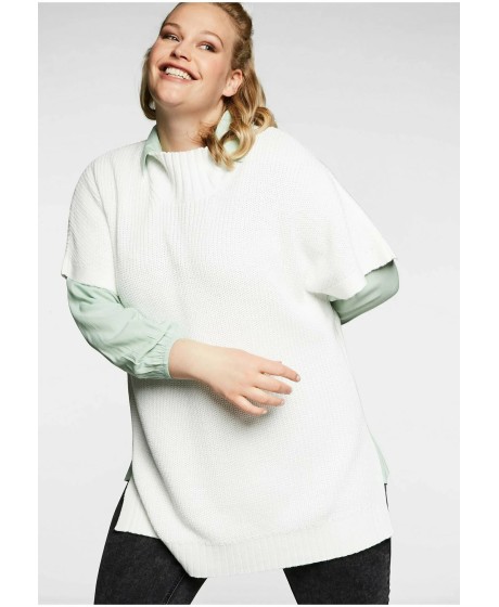 Ilgas Sheego megztinis paaukštinta apykakle