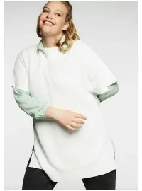 Ilgas Sheego megztinis paaukštinta apykakle