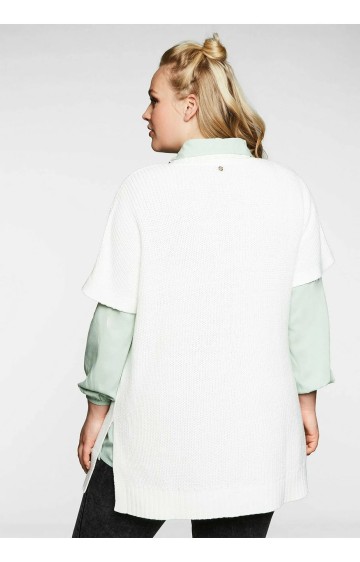 Ilgas Sheego megztinis paaukštinta apykakle