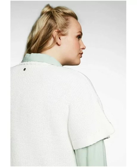 Ilgas Sheego megztinis paaukštinta apykakle