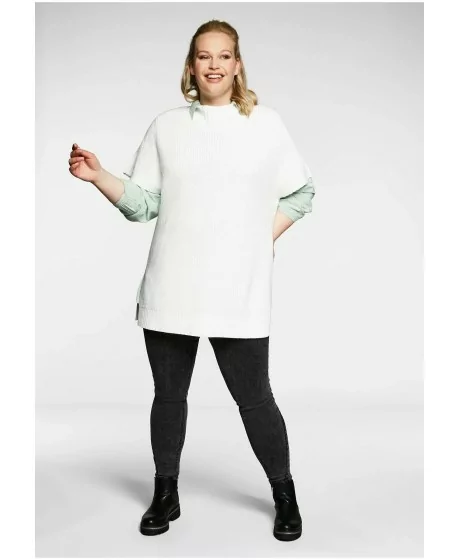 Ilgas Sheego megztinis paaukštinta apykakle