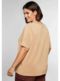 Sheego švelnūs marškinėliai trumpomis rankovėmis